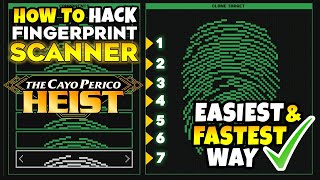 GTA 5 Online How to Hack Fingerprints Scanner EASIEST WAY in Cayo Perico Heist [upl. by Heathcote]