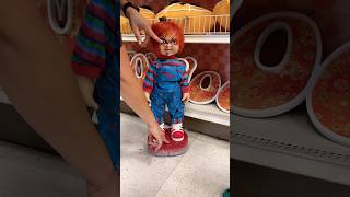 WHAT HAPPENED TO HIS NOSE halloween2024 halloween spookyseason chucky funnymoments fypyoutube [upl. by Hindu]