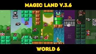 MARIO FOREVER MAGIC LAND V36  WORLD 6  GAMEPLAY  1080P [upl. by Hanni309]