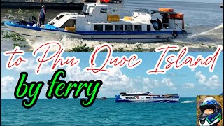 First time Traveling to Phu Quoc Island by Ferry and go around the city by motorcycle [upl. by Annayd969]