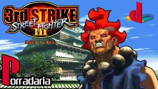 Street Fighter III 3rd Strike Arcade  O ápice do 2D na franquia [upl. by Tillio]