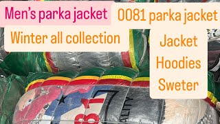 Export Surplus Panipat Haryana ll 0081 parka jacket men’s jacket [upl. by Chane]