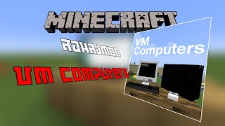 สอนลงmod VM Computers Minecraft VM Computers Mod [upl. by Lori]