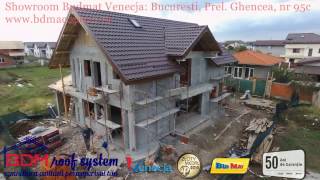 Tigla metalica BudMat Venecja Maro X matt by BDM Roof System [upl. by Colt]