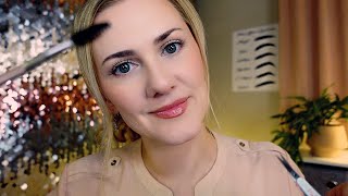 Detailed Brow Shaping amp Tinting 🖊 ASMR Closeup Whisper [upl. by Llenra]