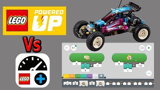 Lego Technic 42124 Buggy Powered Up Control [upl. by Rivi178]