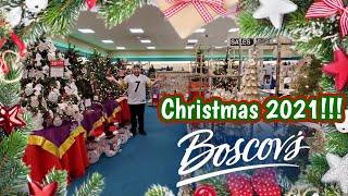 CHRISTMAS 2021 at BOSCOVS  Butler PA [upl. by Chuu]