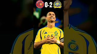 Al Nassar vs Damac 20 match highlights Ronaldo score a twice ⚡shorts shortfeed youtube [upl. by Brandes753]