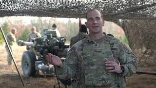 Capt Zachary Stokes Bravo Battery Commander in 10th MTN DIV LI [upl. by Lerim]