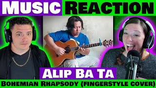 Alip Ba Ta  Bohemian Rhapsody MASTERFUL Guitar Cover REACTION AlipBaTa [upl. by Cran]