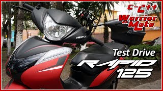 Prueba de Manejo  RAPID 125  Vento  Test Drive  Warrior En Moto 244 [upl. by Randy]