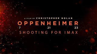 Oppenheimer  Shooting For IMAX®  Christopher Nolan [upl. by Johnsson]