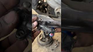 Rear brake Master cylinder mechenical automobile [upl. by Nnaeirb]