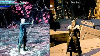 Sephiroth vs vergil  Comparison [upl. by Morgun]