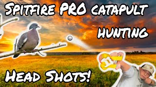 Pigeon And Squirrel Catapult Hunting With The Spitfire PRO  Slingshot Kill footage [upl. by Sheline]