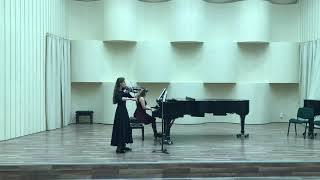 F Schubert Violin sonatina Op 137 No3 Andante II [upl. by Cathey]