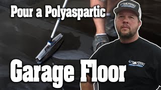 DIY Metallic Garage Floor Complete Guide to Using Polyaspartic Resins [upl. by Ellevel]