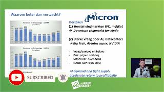 Cijfers Micron verrassen ASML ASM en BESI omhoog [upl. by Htaras]