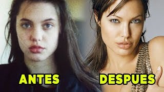 El Terrible Pasado de Angelina Jolie Antes y Después de ser Famosa [upl. by Meredeth205]