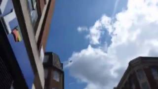 UFO Mothership amp Fleet Over London UK 24th June 2011 Credit alymc01 HD [upl. by Tobey]