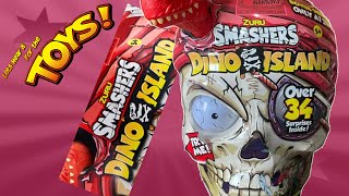 Zuru Smashers Dino Island Giant Skull asmr oddlysatisfying unboxing tiktok [upl. by Ahseret]