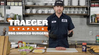 How to Grill Burgers with Matt Pittman from Meat Church BBQ  Traeger Staples [upl. by Yelruc]