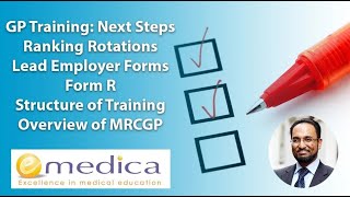 GP Training 2024 Next Steps  Ranking Rotations Lead Employer Paperwork Form R MRCGP Exams  QampA [upl. by Nial154]