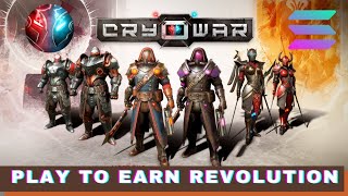 CRYOWAR CWAR PLAY TO EARN REVOLUTION METAVERSE ARENA GAME [upl. by Lennie594]