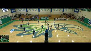 ChaminadeJulienne vs Archbishop McNicholas High School Girls Varsity Volleyball [upl. by Aicek258]