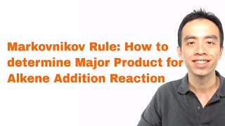 Markovnikov Rule How to determine Major Product for Alkene Addition Reaction [upl. by Ardien705]