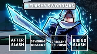 I Unlocked A SECRET FLASHY FLASH MOVESET In ROBLOX The Strongest Battlegrounds [upl. by Rozalin]