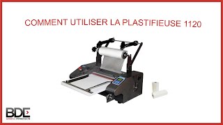 Pelliculeuse et Plastifieuse en Continu LAM380 [upl. by Noedig]