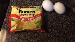 How to make Ramen Noodles with Egg [upl. by Rhines]