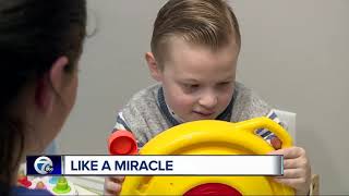 It is just like a miracle Local therapy helps a nonverbal boy with autism speak [upl. by Ennairek]