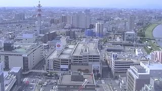 新潟日報メディアシップ２０階のライブカメラ【南側】 Live Camera in Niigata [upl. by Noiemad]