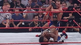 FULLLENGTH MATCH  Raw  Booker T vs Kurt Angle  World Heavyweight Championship [upl. by Tehc]