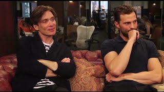 Jamie Dornan Cillian Murphy amp Sean Ellis talk Anthropoid with HuffPost [upl. by Lateehs330]