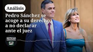 🔎 ANÁLISIS  Pedro Sánchez se acoge a su derecho a no declarar ante el juez Peinado [upl. by Walley157]