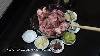 How to make Bone Broth  Bone Soup  Lamb Stock  Flu Buster Broth  Homemade Bone Broth [upl. by Marilyn]