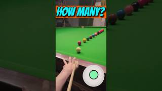 Snooker Power Shot Test 🧪 GoPro Headcam POV [upl. by Nurav]