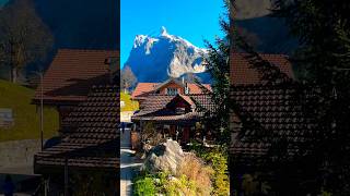 🛑 Switzerland is beautiful 🇨🇭shots alps nature lauterbrunnen abba grindelwald waterfalls [upl. by Daj]