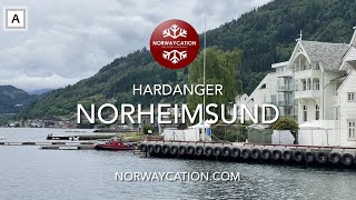 Norheimsund Hardanger  Norwaycationcom  Vacation in Norway [upl. by Ennairrac]