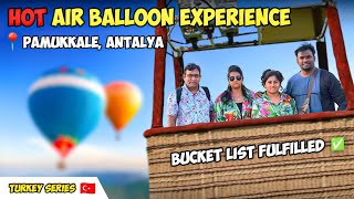 HOT AIR BALLOON IN TURKEY  EP 2  வேற லெவல் Experience  London Akkaa [upl. by Ahdar383]