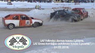 LAF Folkreisa ziemas kauss 2018Vecpils [upl. by Nylekcaj]