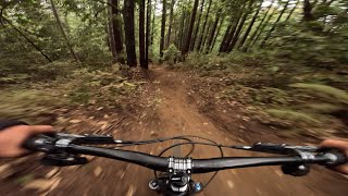 UCSC MTB  Upper Trap  Lower Dusty  chute getting spicy [upl. by Sanez43]