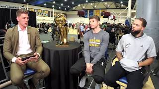 Kyle Korver amp Deron Williams’ Facebook Live Chat Before Game 2 [upl. by Melany725]