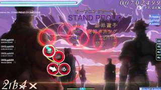 Osu Jojos third opening  Stand Proud Hard  992  Rank S [upl. by Narcho]