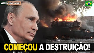 COMEÇOU Rússia começa destruição dos EUA e OTAN na guerra Rússia prepara militares da RCA e mais [upl. by Anitnatsnoc359]