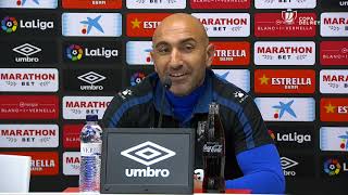 Rueda de prensa de Abelardo Fernández tras el Girona FC vs Deportivo Alavés 21 [upl. by Ainnek130]