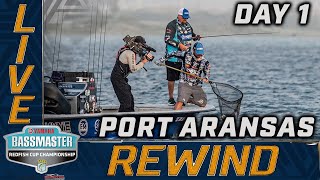 2022 Yamaha Bassmaster Redfish Cup LIVE from Port Aransas  DAY 1 [upl. by Ardnekan]